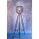 Lampadaire Vintage Industriel Cage sur trepied PM