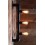 Applique murale Vintage a Tube acier 3 bras style industriel - Pour 3 Ampoules a filament Edison