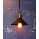 Petite Suspension Vintage style industriel - Pour Ampoule a filament Edison