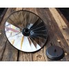 Suspension miroir Vintage style industriel - Pour Ampoule à filament Edison