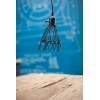 Suspension Vintage à panier style industriel - Pour Ampoule à filament Edison