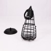 Suspension a cage fermée style vintage industriel - Pour Ampoule a filament Edison