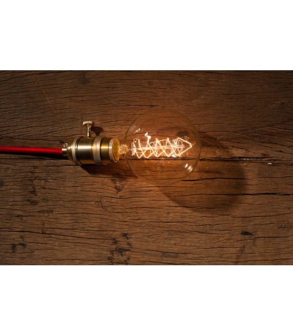  Globe Ampoule à Filament Edison à cage d'écureuil E27 style Vintage Industriel G 95 